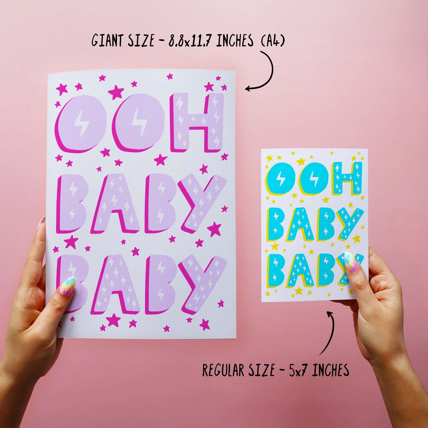 Ooh Baby Baby - Funny New Baby Card