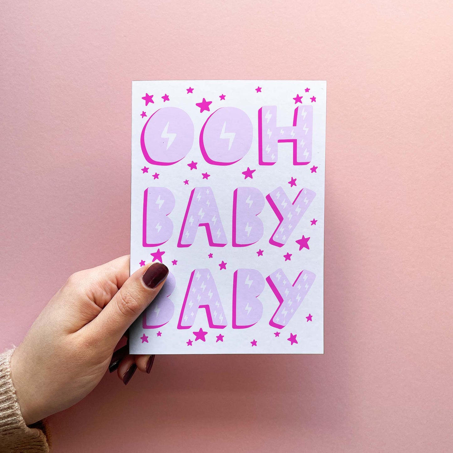 Ooh Baby Baby - Funny New Baby Card