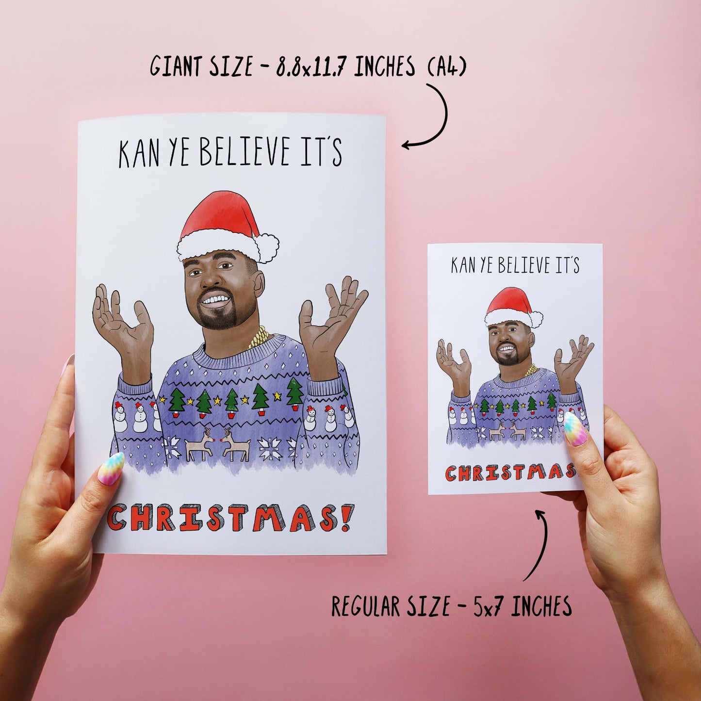 Kan Ye Believe It's Christmas - Funny Christmas Card