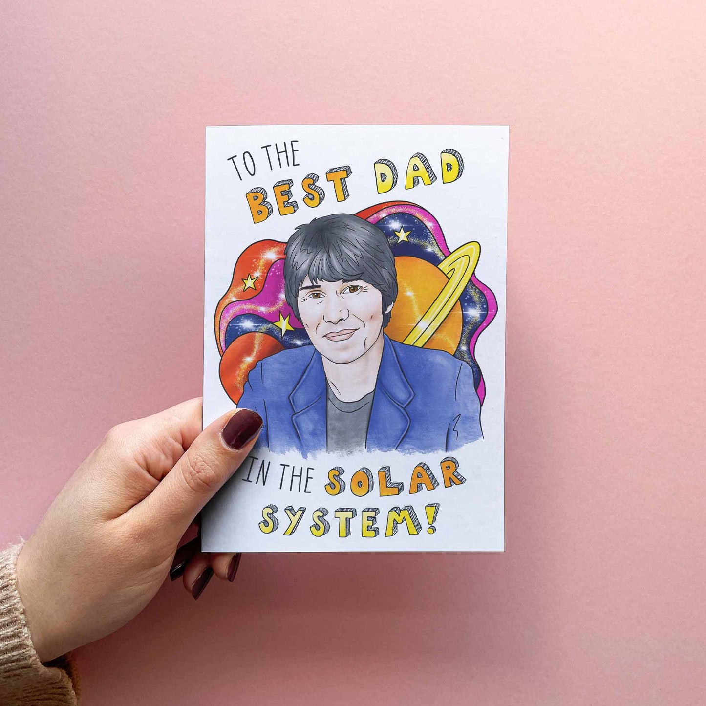Solar System - Funny Father's Day Card