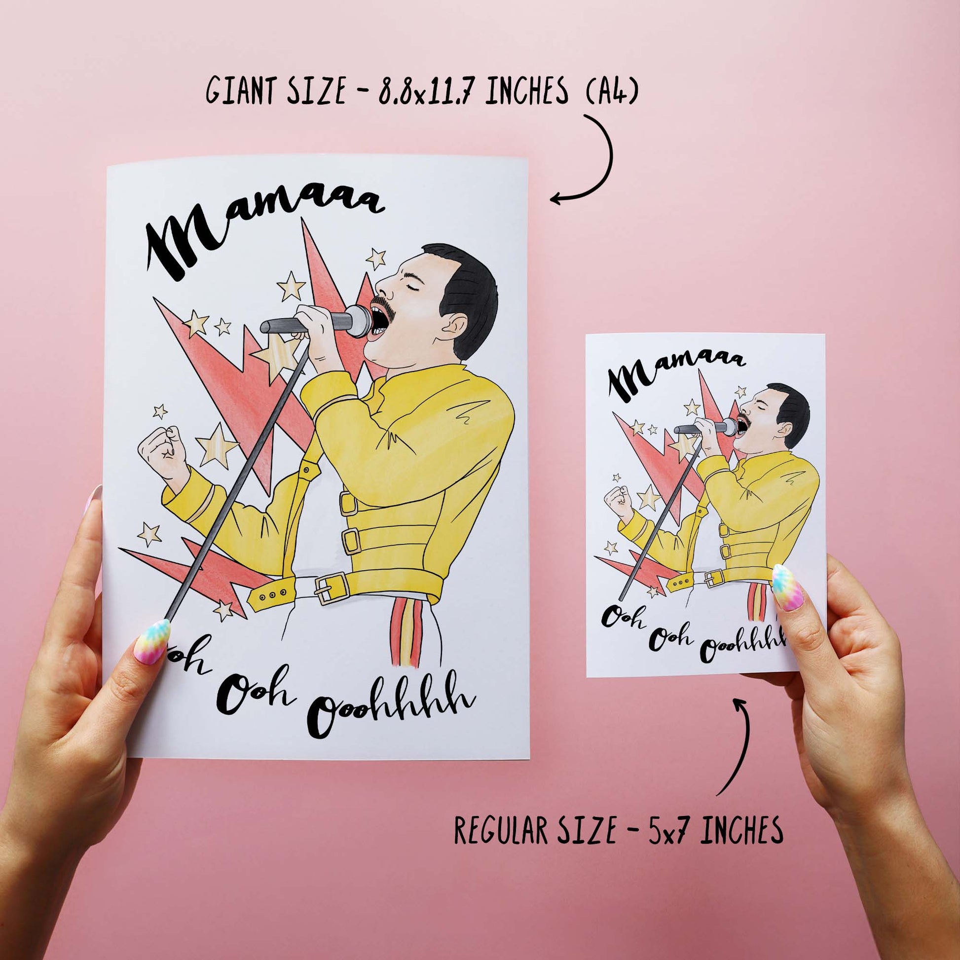 Mama Ooooh - Funny Mother's Day or Mum Birthday Card
