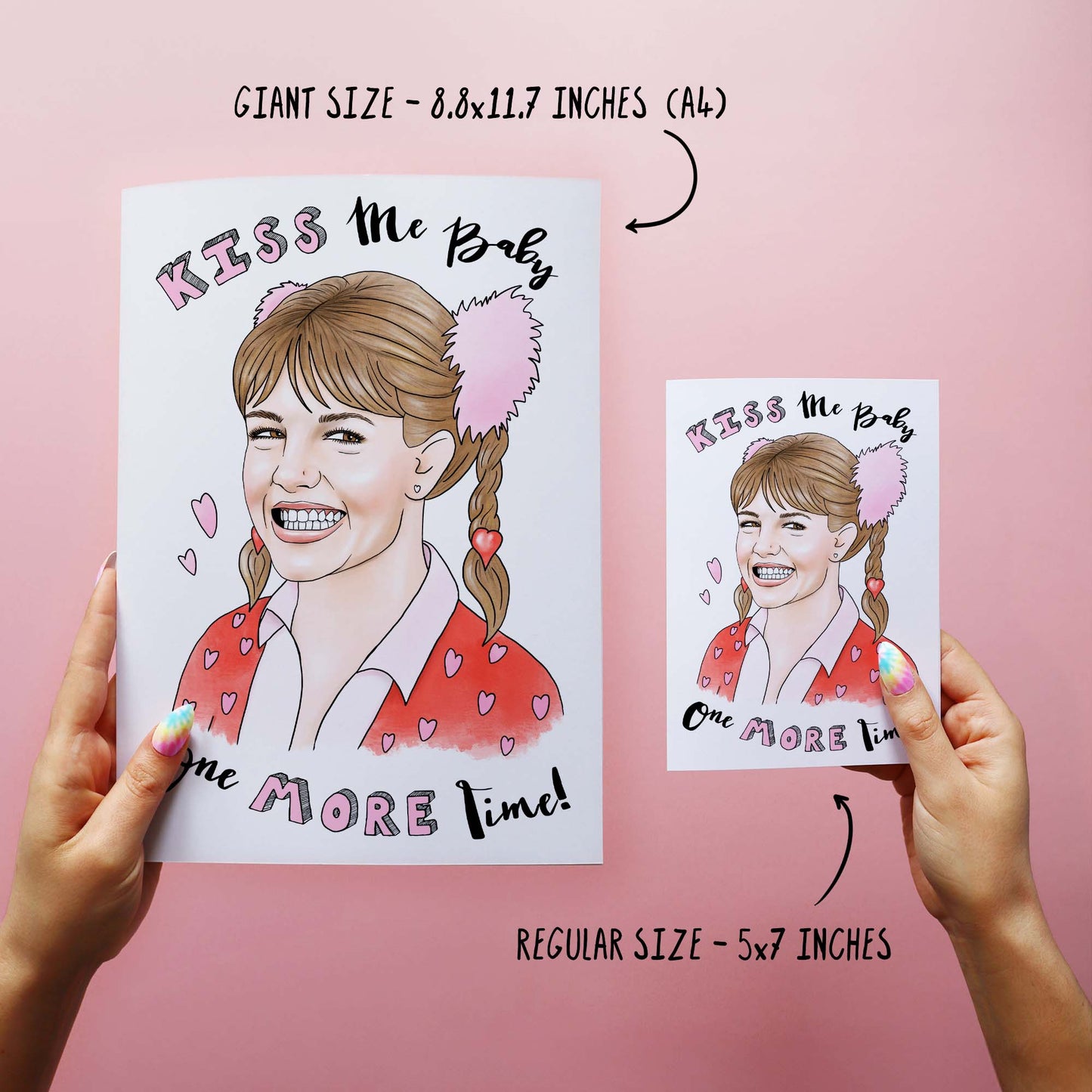 Kiss Me - funny Valentine's Day Card
