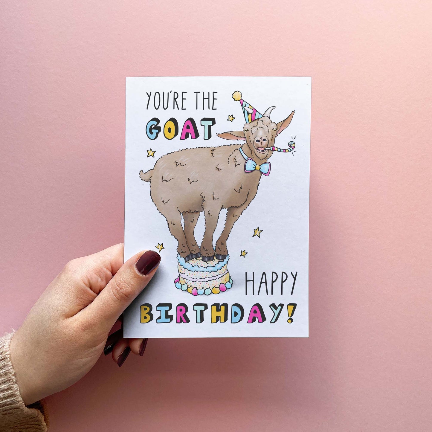 You're The Goat! - Happy Birthday Card