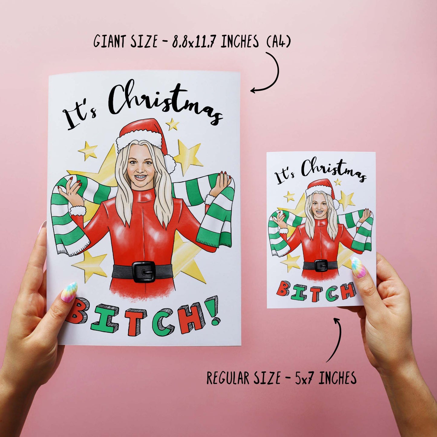 It's Christmas B*tch! - Funny Xmas Greeting Card
