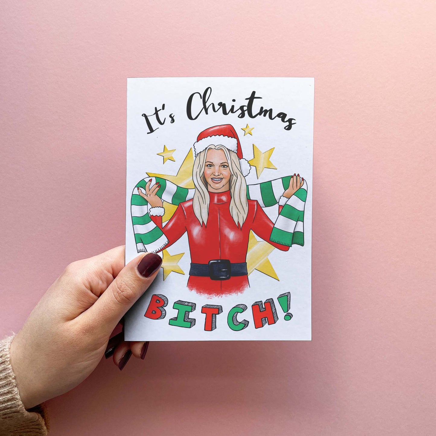 It's Christmas B*tch! - Funny Xmas Greeting Card