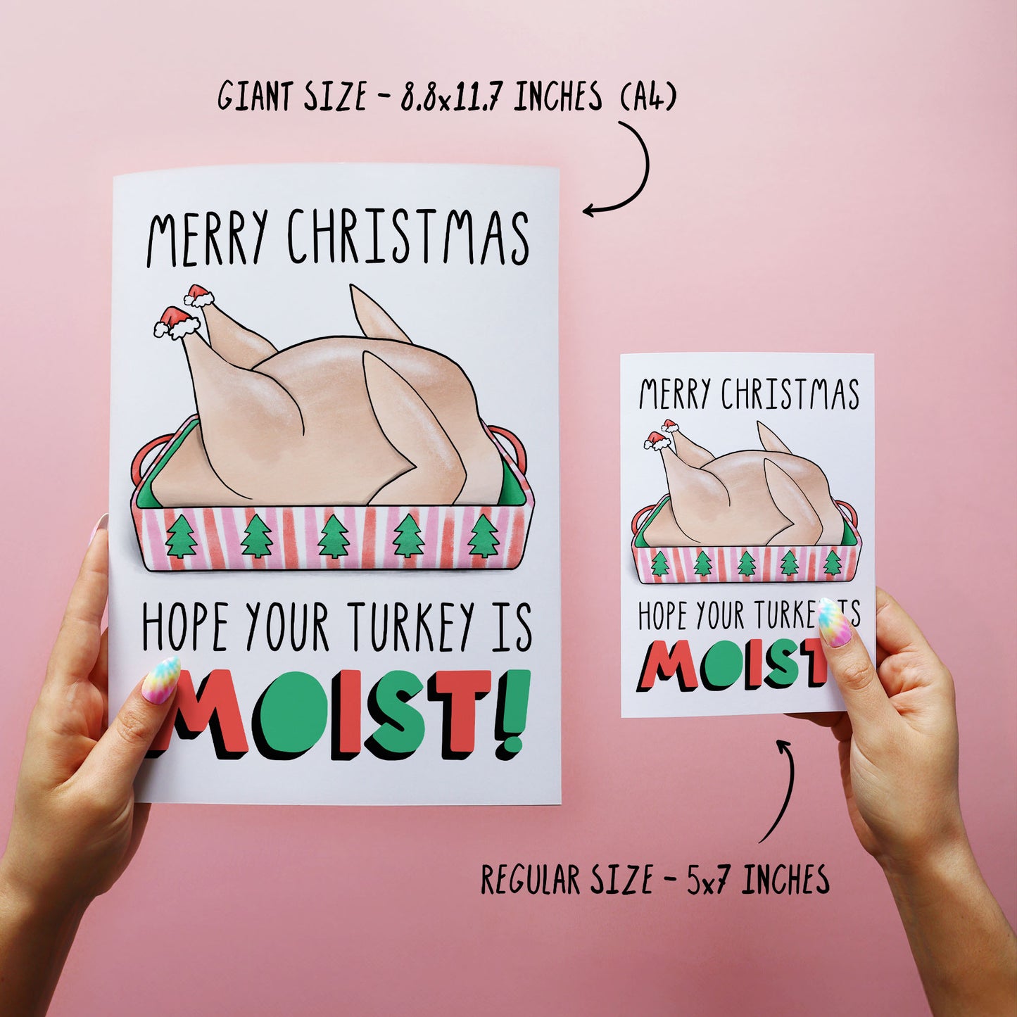 Moist - Funny Merry Christmas Wishes Card