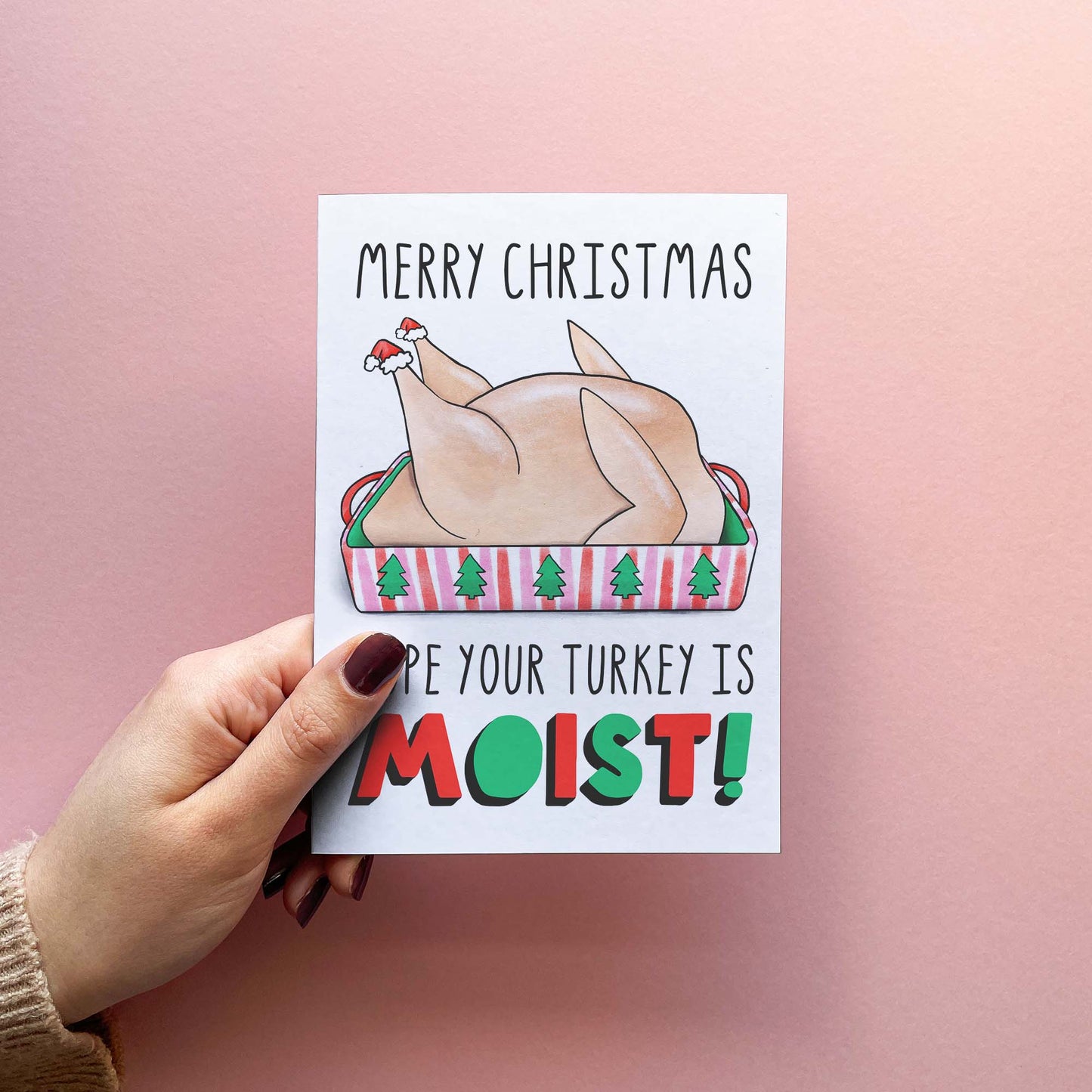 Moist - Funny Merry Christmas Wishes Card