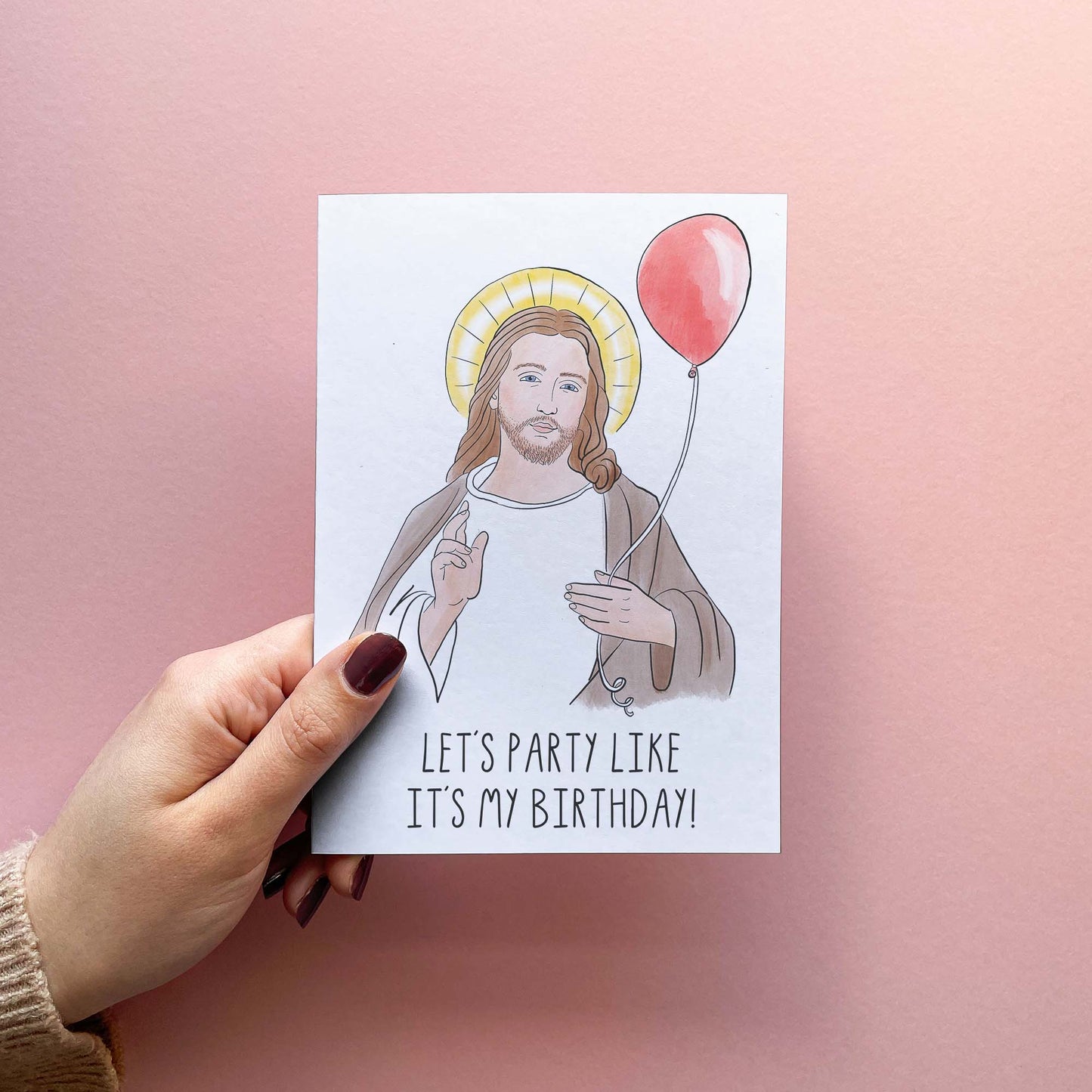 Birthday Party - Funny Merry Christmas Card