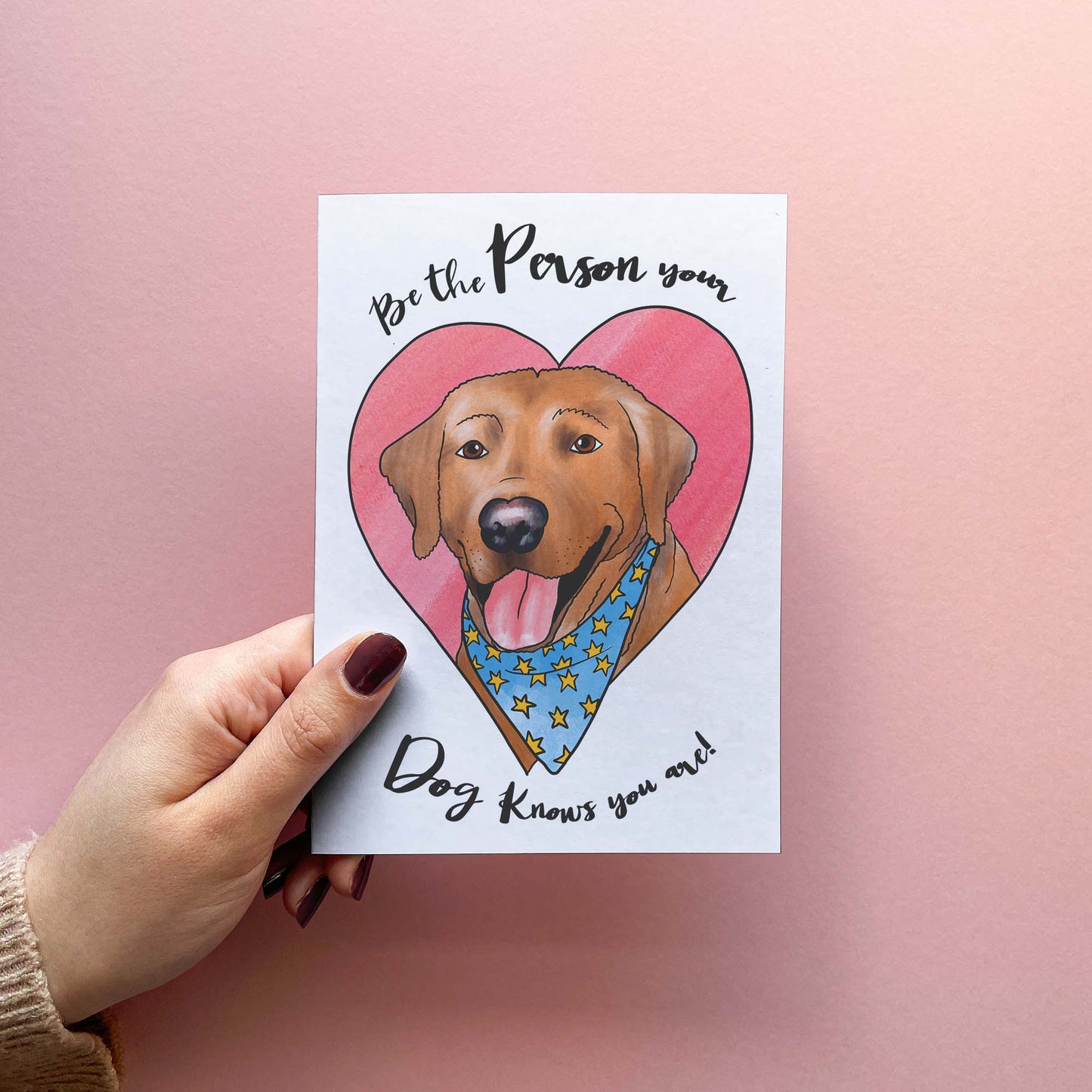 Dog Person - Cute Just To Say Card