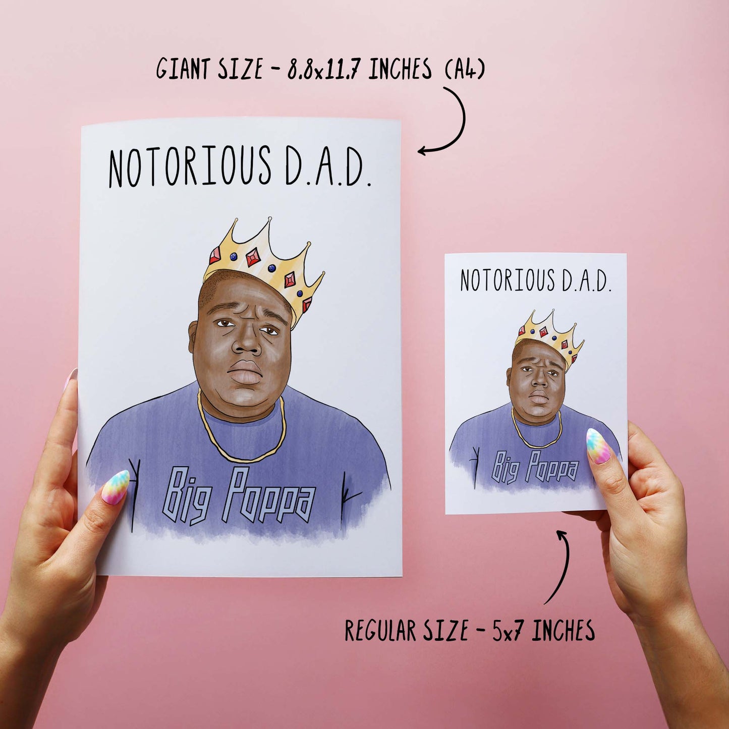 Notorious DAD - Funny Father Day Card