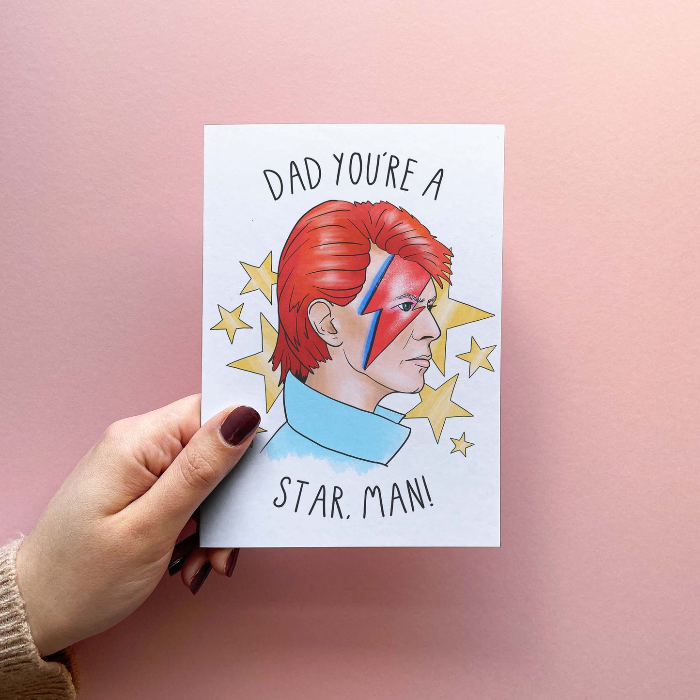 Star Man - Funny Father's Day Card