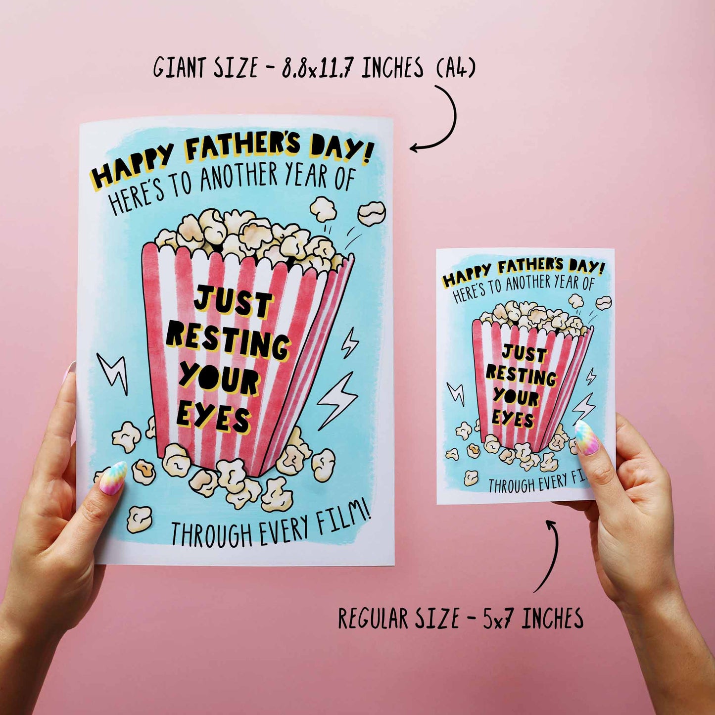 Just Resting Your Eyes - Funny Father's Day Card