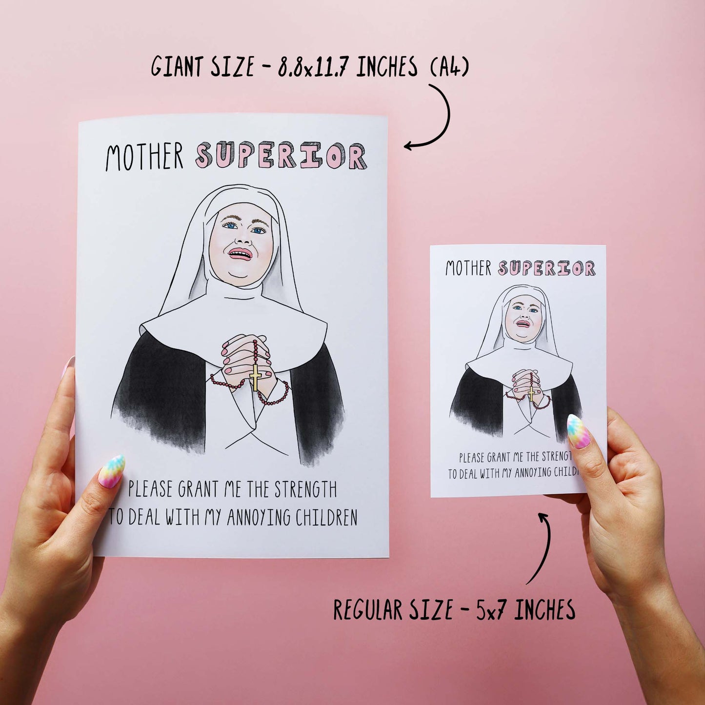 Mother Superior - Funny Mother's Day Card