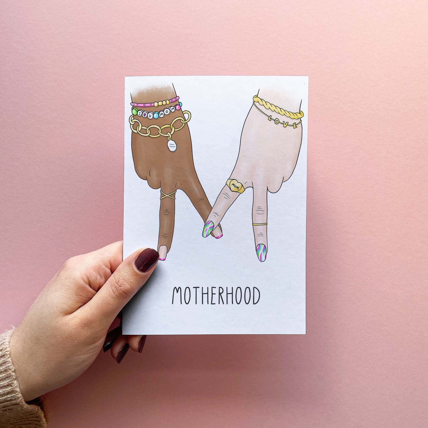Motherhood - Funny New Mum Card