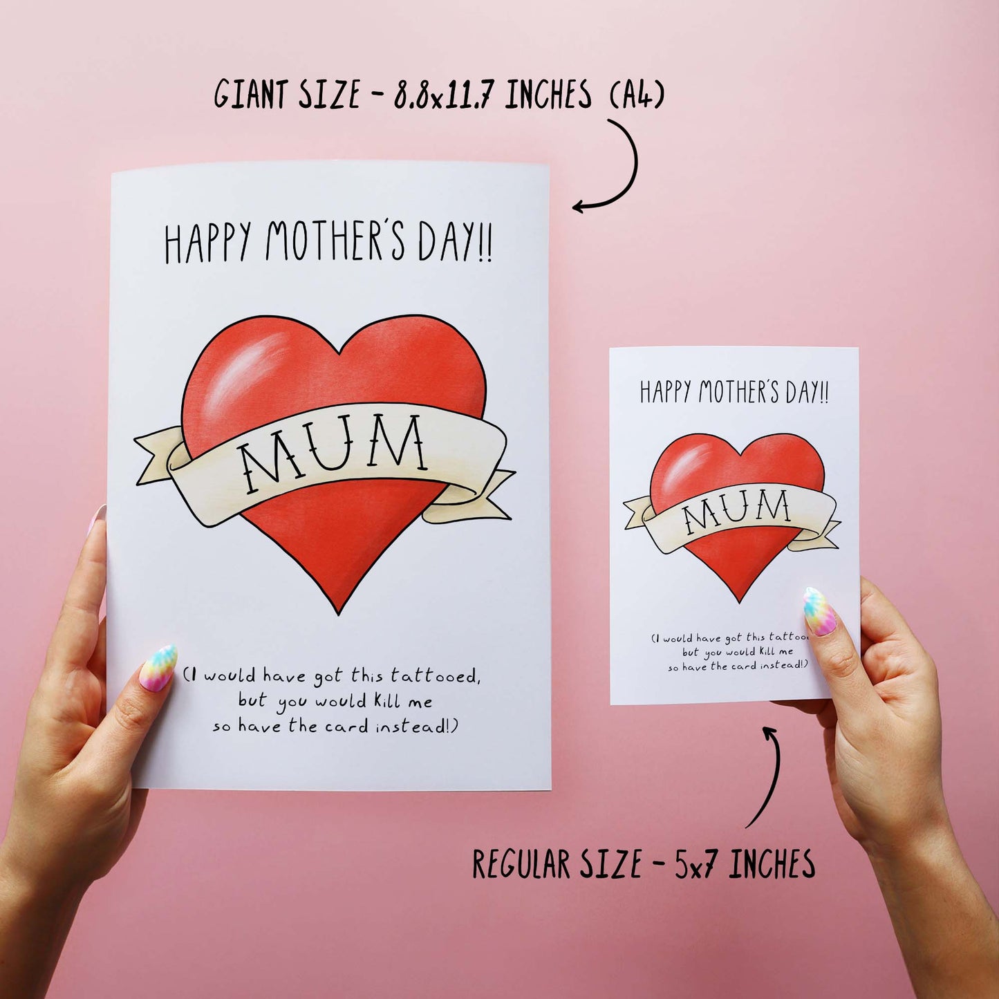 Tattoo - Funny Prank Mother's Day Card