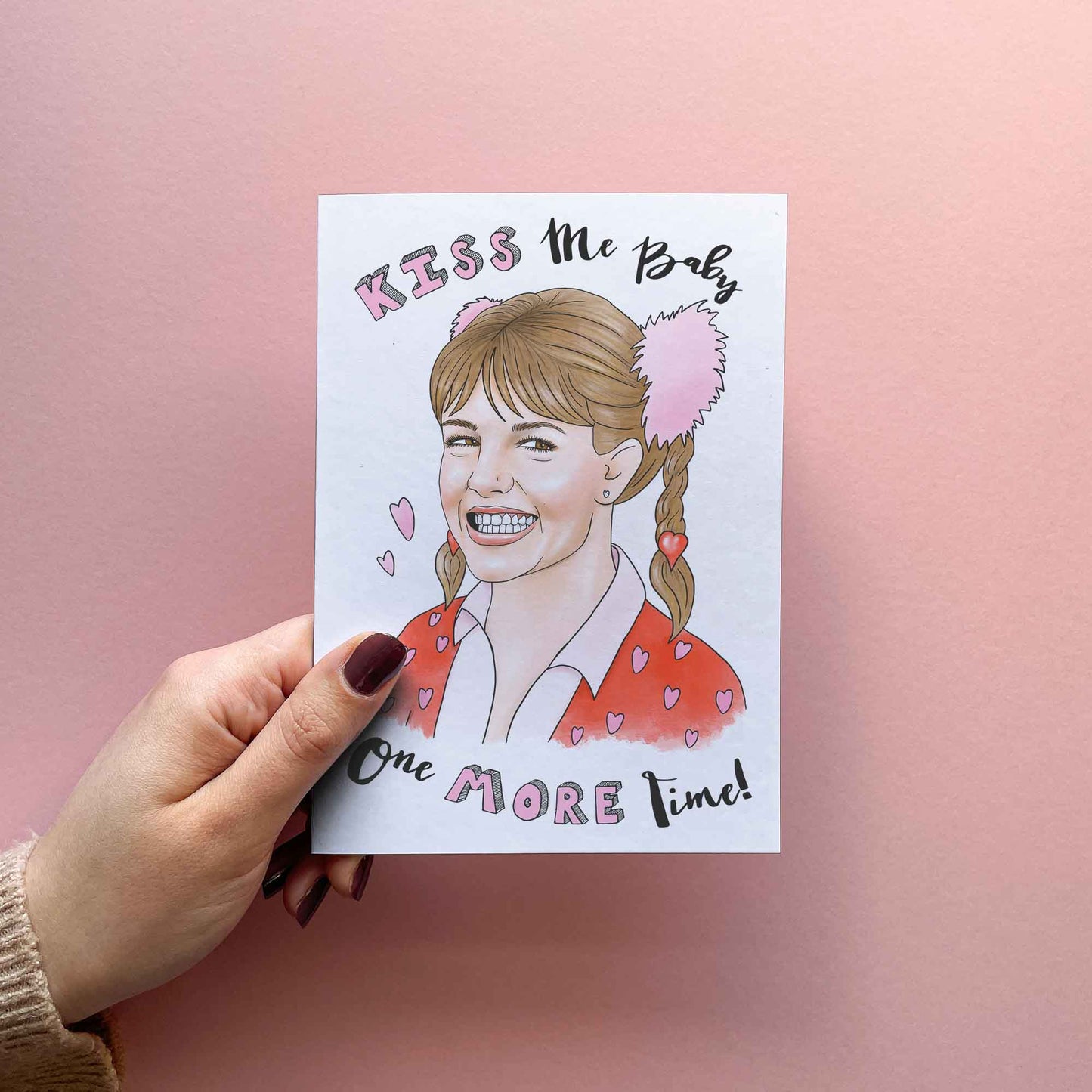 Kiss Me - funny Valentine's Day Card