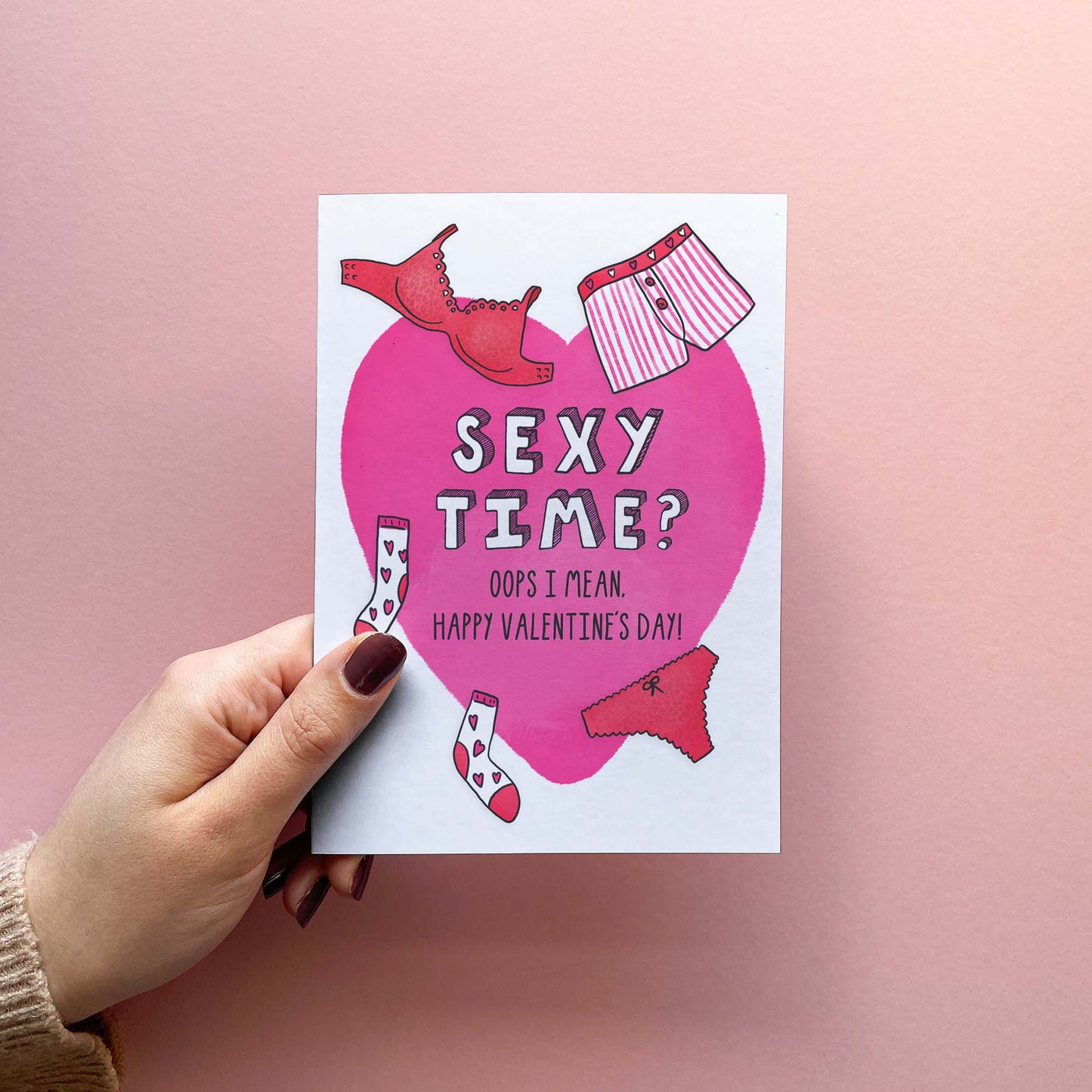 Sexy Time - Rude Valentine's Card