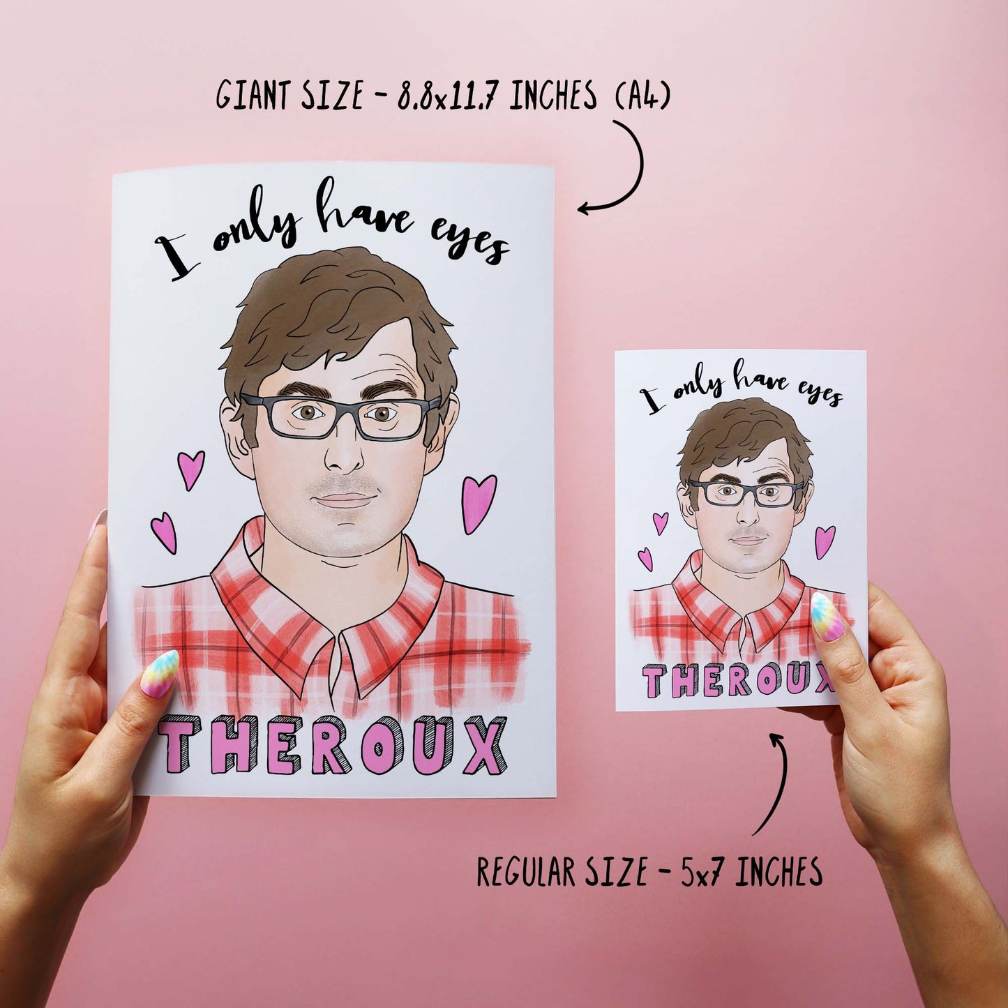 I Only Have Eyes Theroux - Funny Valentine's Day Card