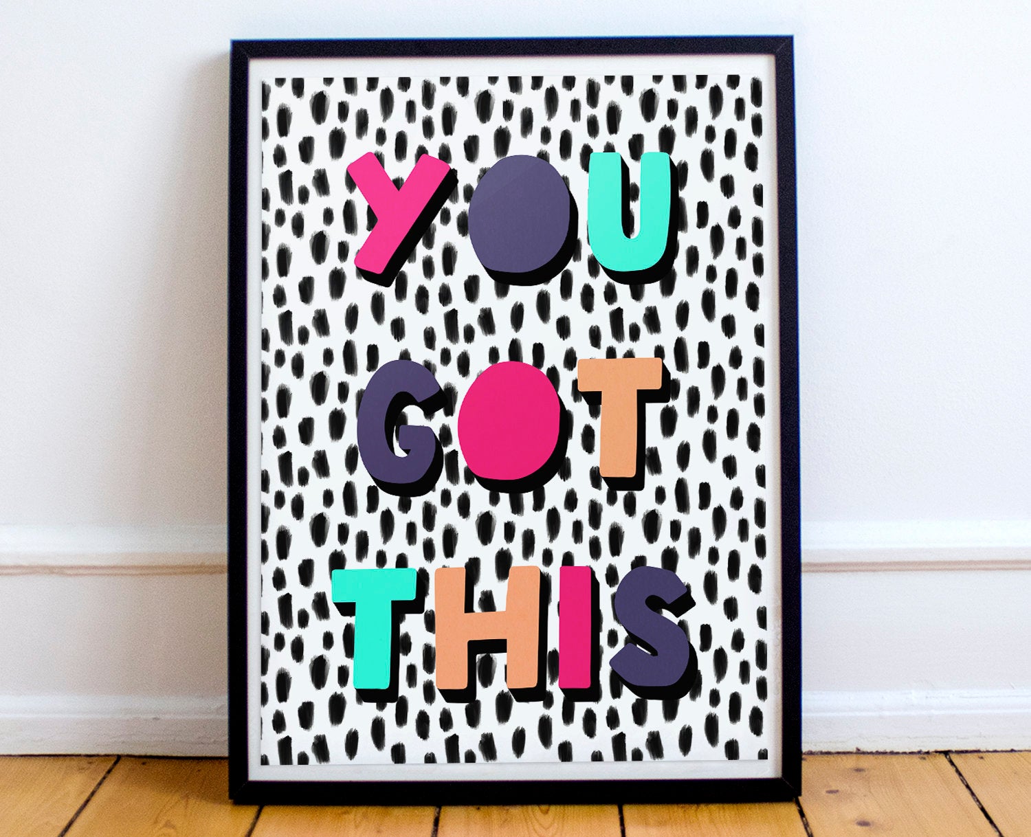 You Got This Childrens Room Nursery Art Print Line Drawing Gallery Wall Decor Wall Art Affordable Art